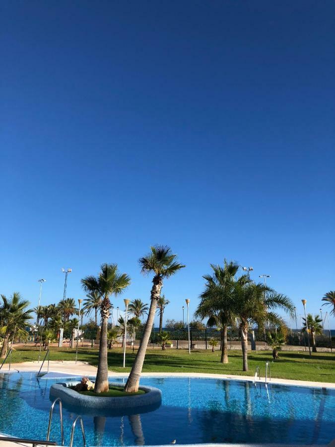 Primera Linea Costa Almeria Con Wifi Roquetas de Mar Eksteriør billede
